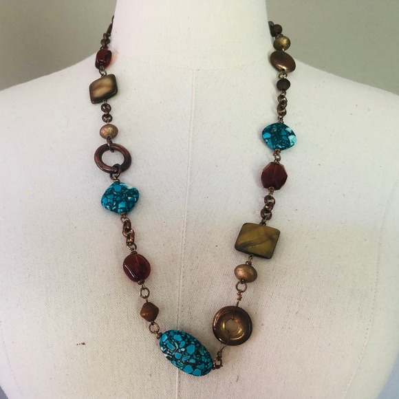 Bead Necklace adjustable - Picture 1 of 5